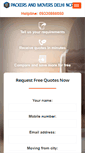 Mobile Screenshot of packersandmoversdelhincr.com